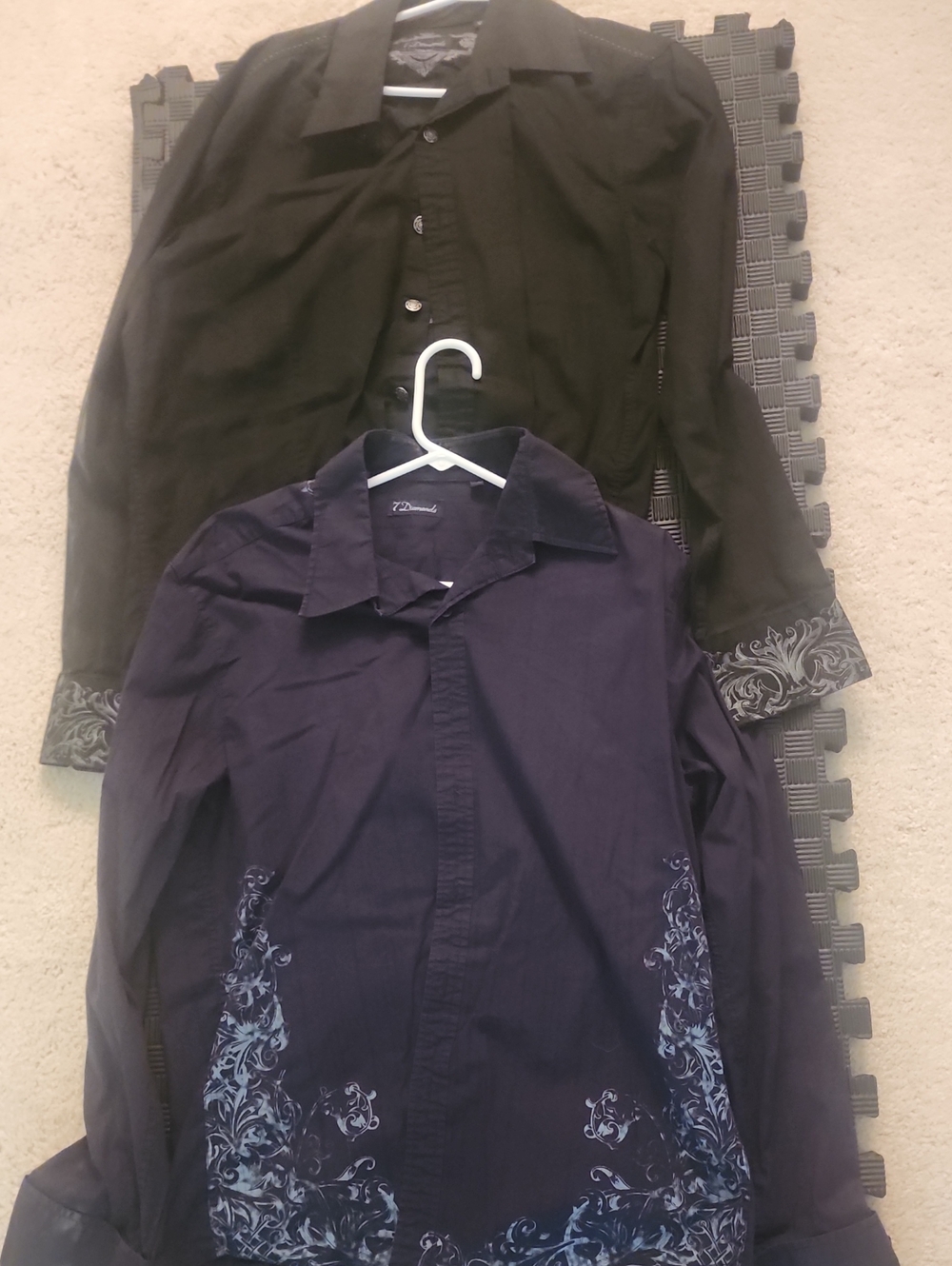 7 Diamonds 2 Shirt Bundle SIZE XL
